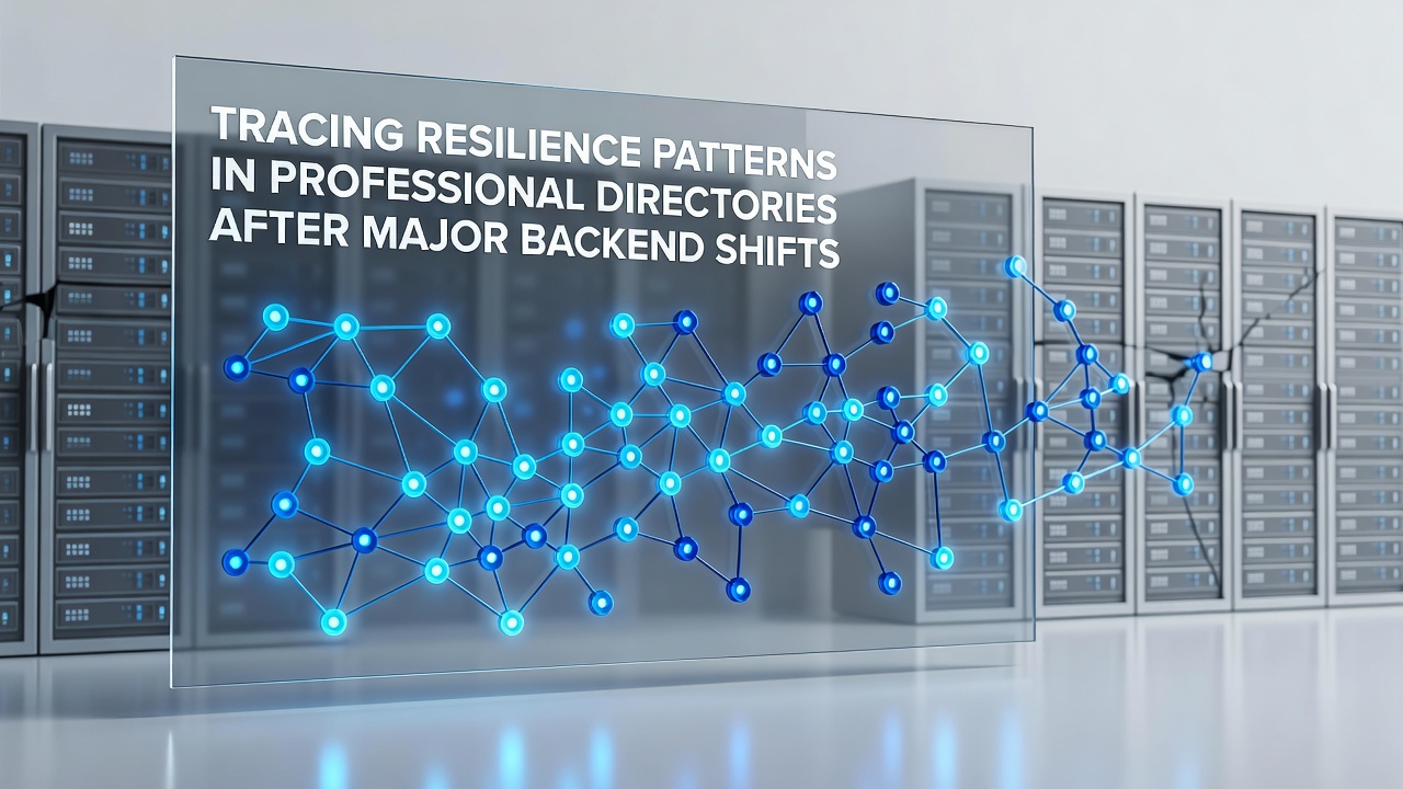 Tracing Resilience Patterns in Professional Directories After Major Backend Shifts